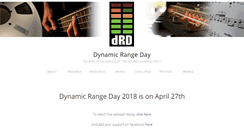 Desktop Screenshot of dynamicrangeday.co.uk