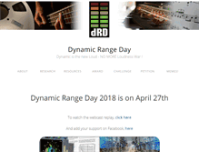 Tablet Screenshot of dynamicrangeday.co.uk